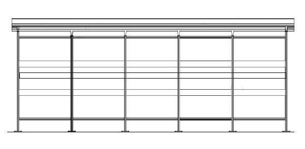 FUS bike shelter expandable